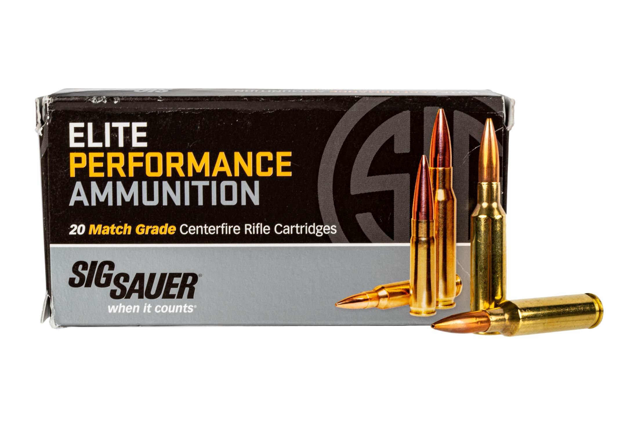 Sig sauer 6 5 creedmoor 140gr open tip match ammo box of 20 sge65cm1